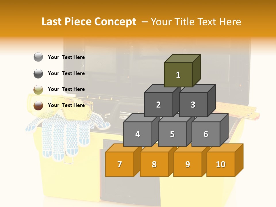 Case Service Container PowerPoint Template