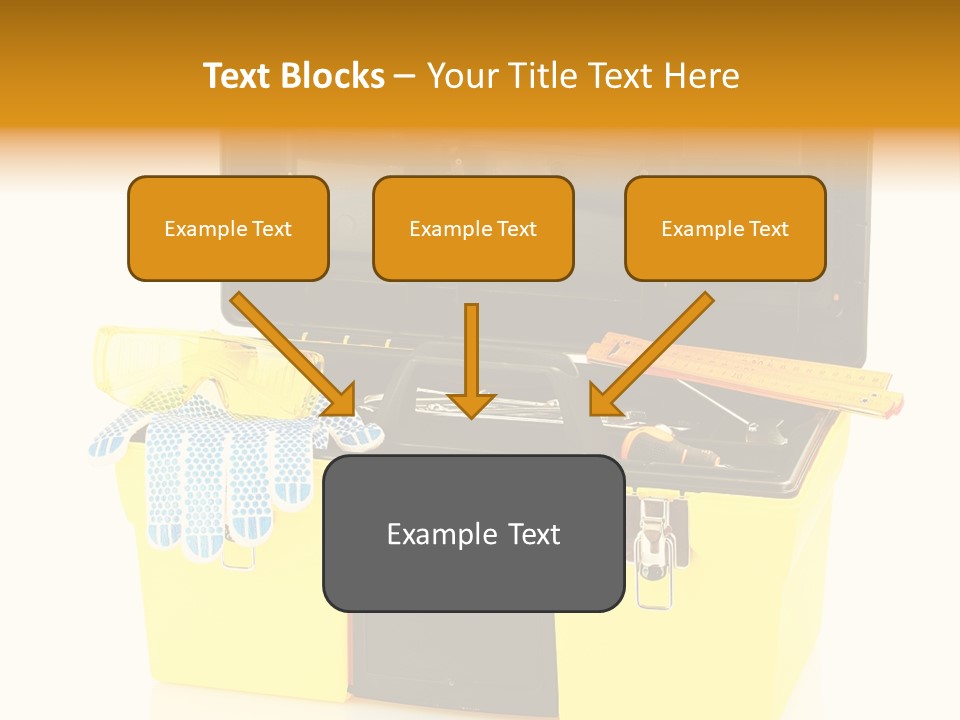Case Service Container PowerPoint Template