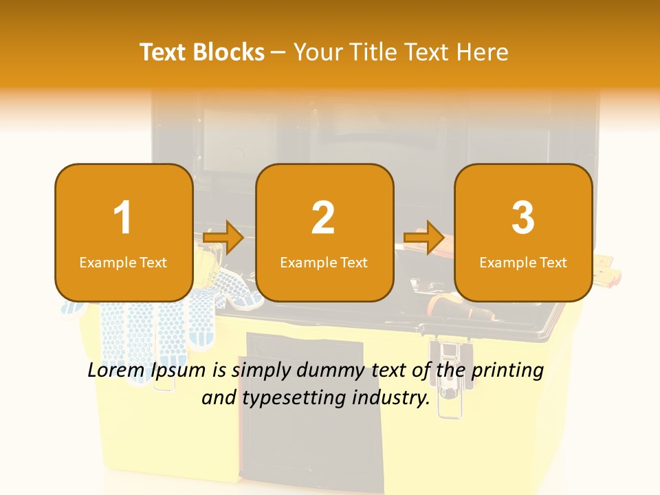 Case Service Container PowerPoint Template
