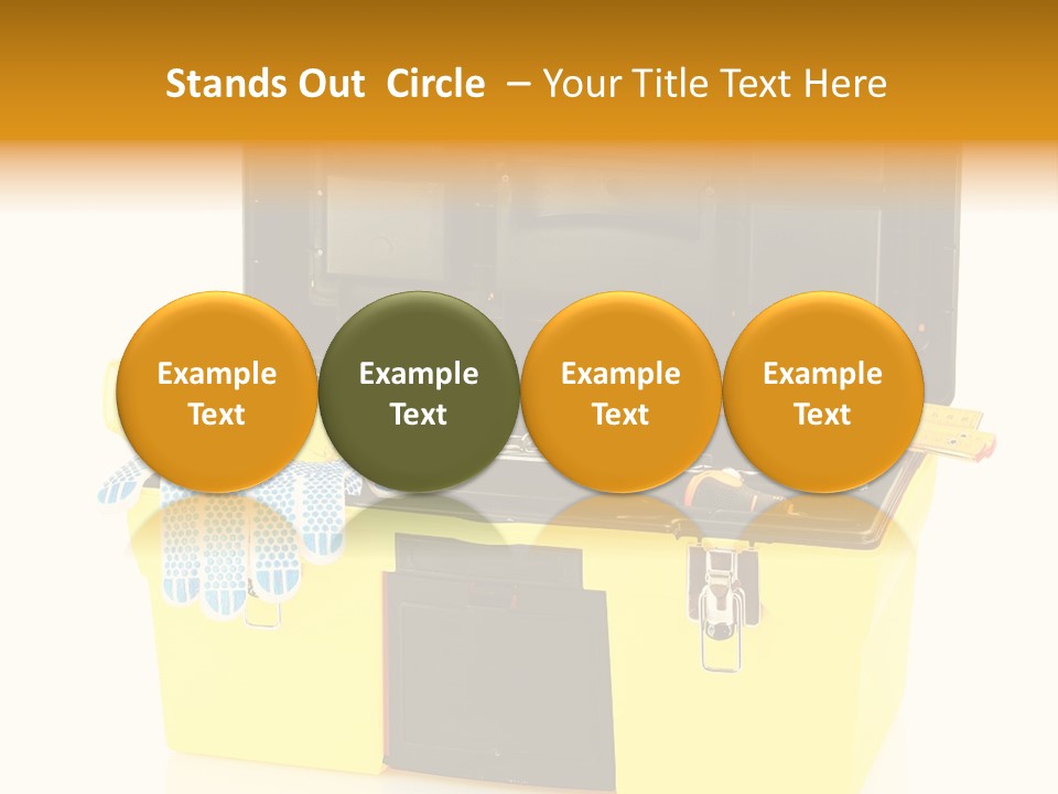 Case Service Container PowerPoint Template