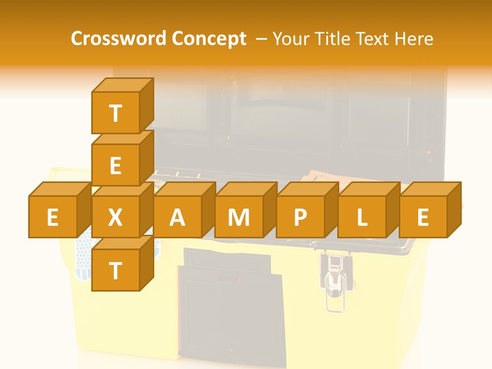 Case Service Container PowerPoint Template