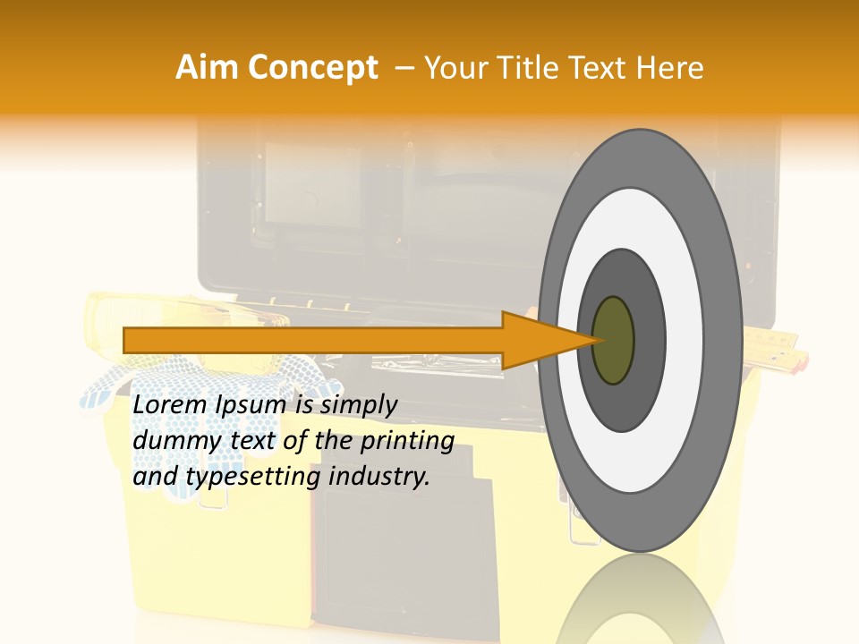 Case Service Container PowerPoint Template