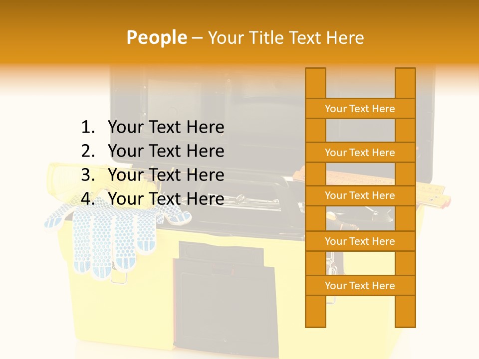 Case Service Container PowerPoint Template