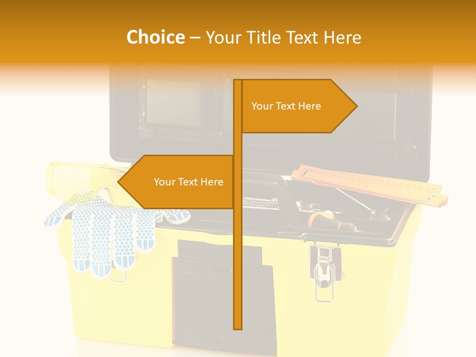 Case Service Container PowerPoint Template