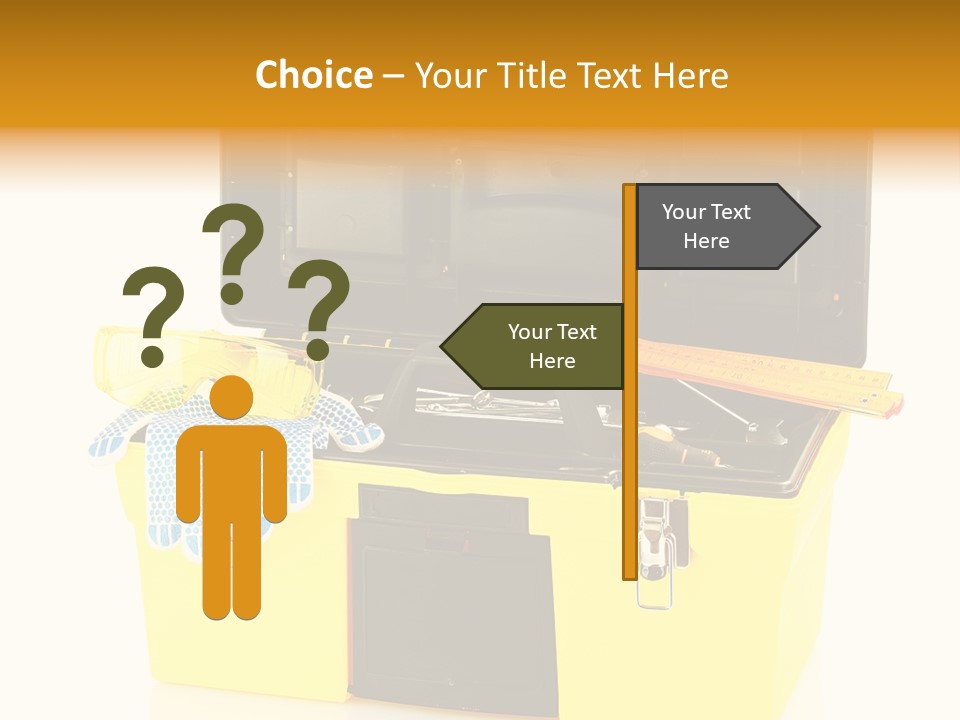 Case Service Container PowerPoint Template