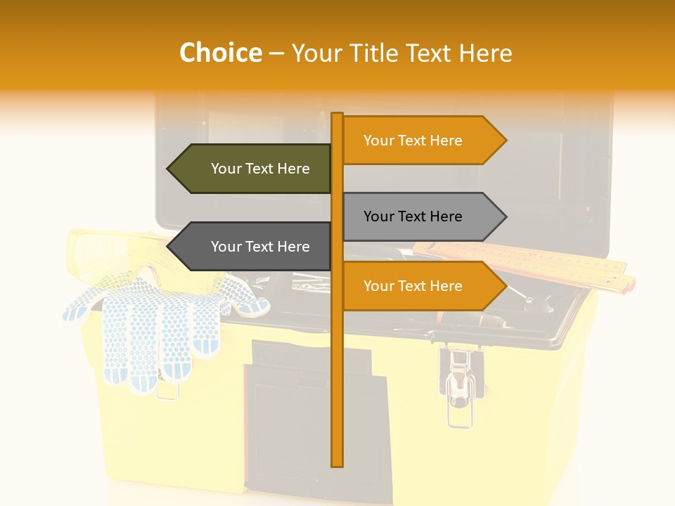 Case Service Container PowerPoint Template