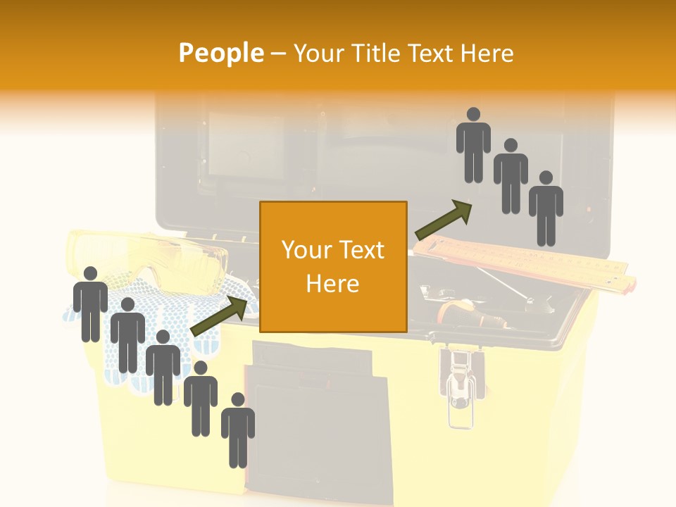 Case Service Container PowerPoint Template