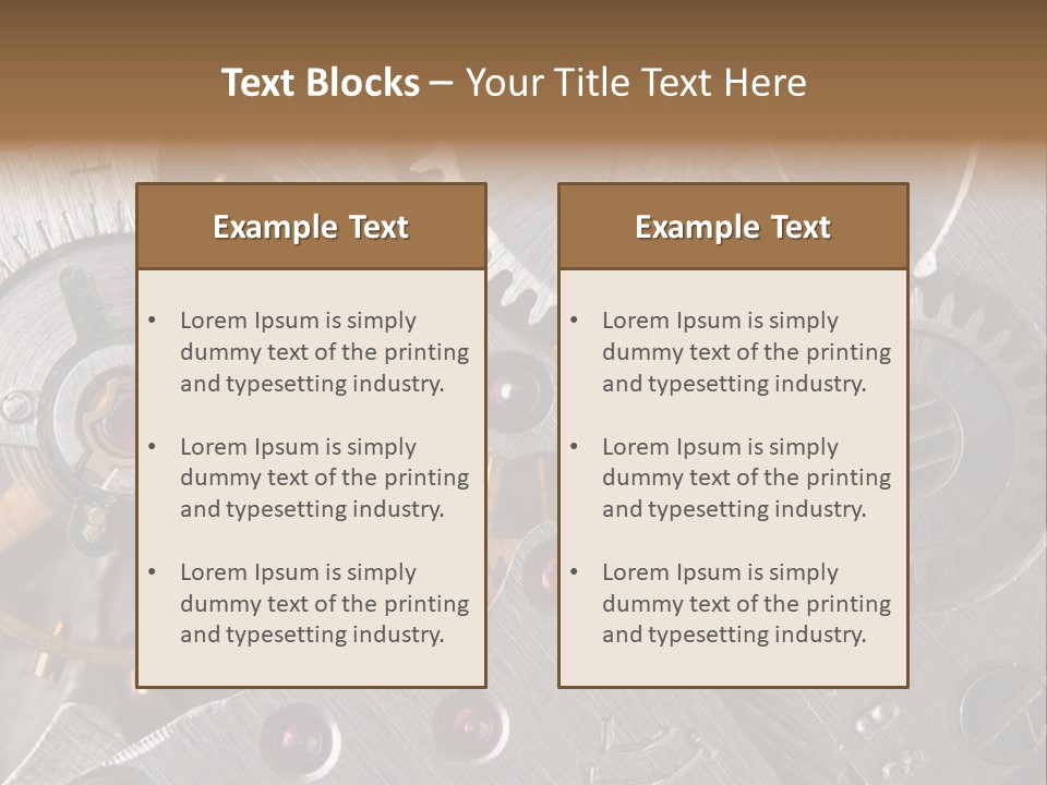 Engine Quality Instrument PowerPoint Template