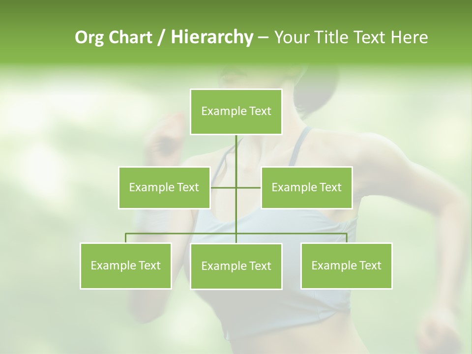 Caucasian Beauty One PowerPoint Template