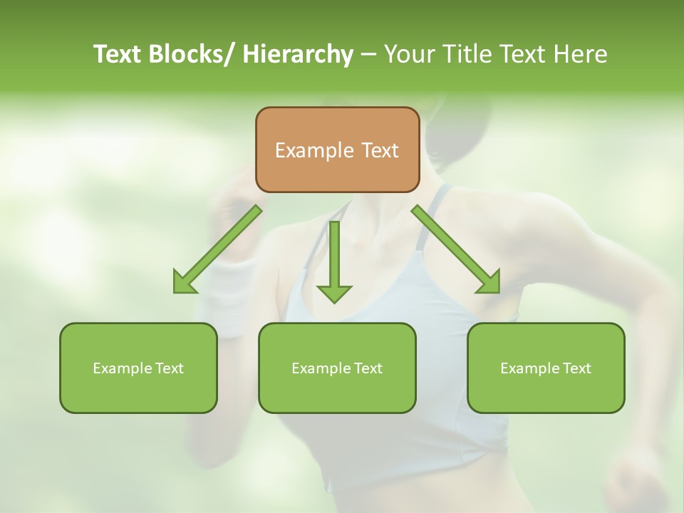 Caucasian Beauty One PowerPoint Template