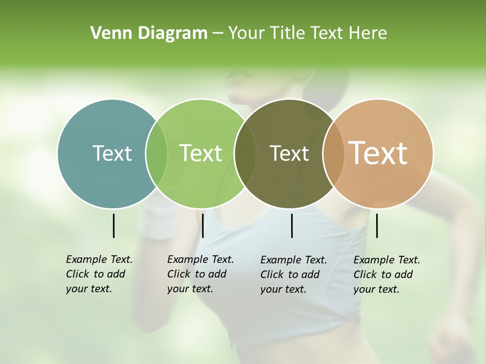 Caucasian Beauty One PowerPoint Template