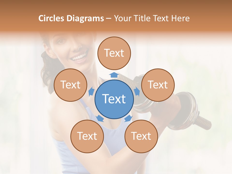 Train Cheerful Leisure PowerPoint Template