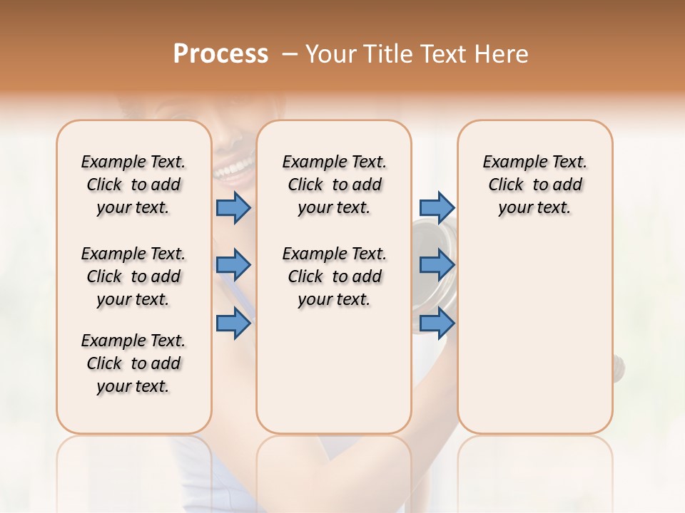 Train Cheerful Leisure PowerPoint Template