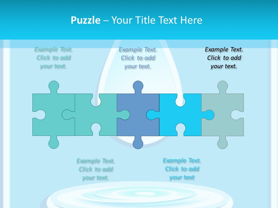 Supply Blob Shipping PowerPoint Template