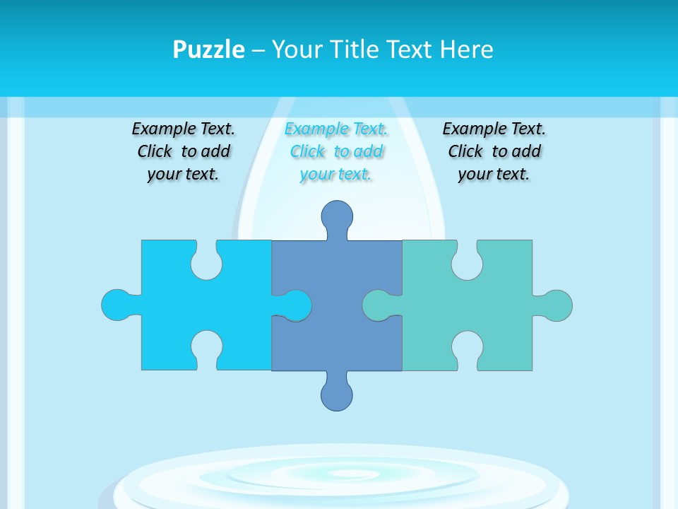 Supply Blob Shipping PowerPoint Template