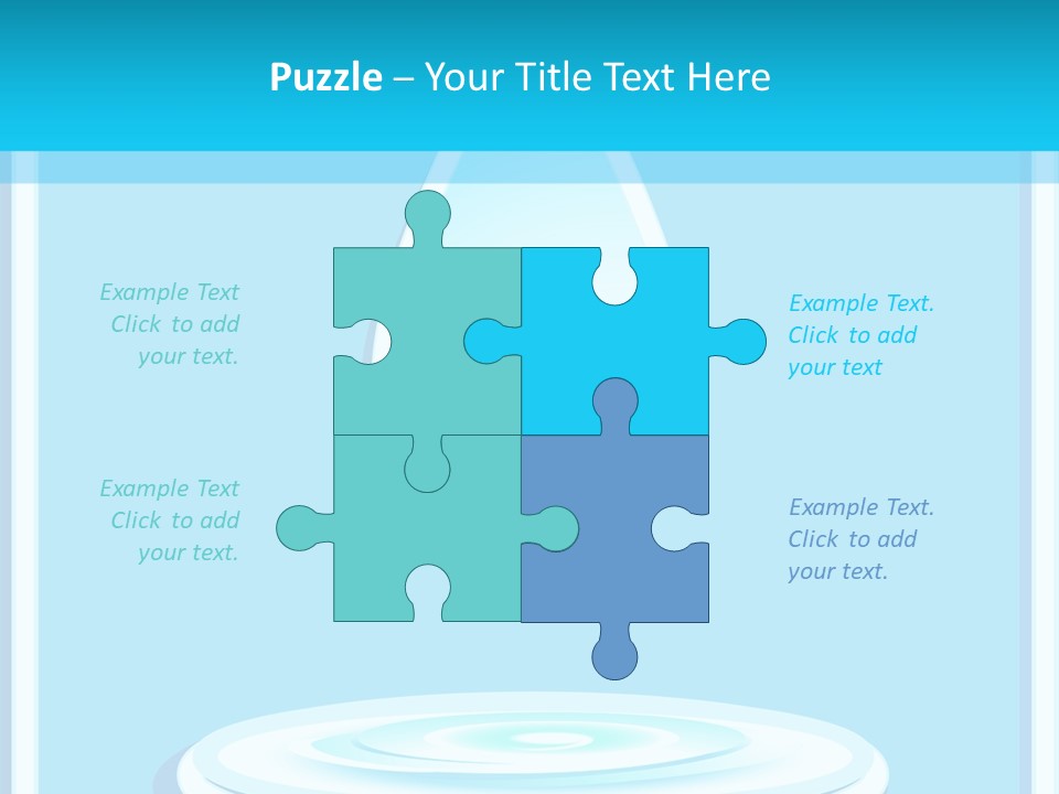 Supply Blob Shipping PowerPoint Template