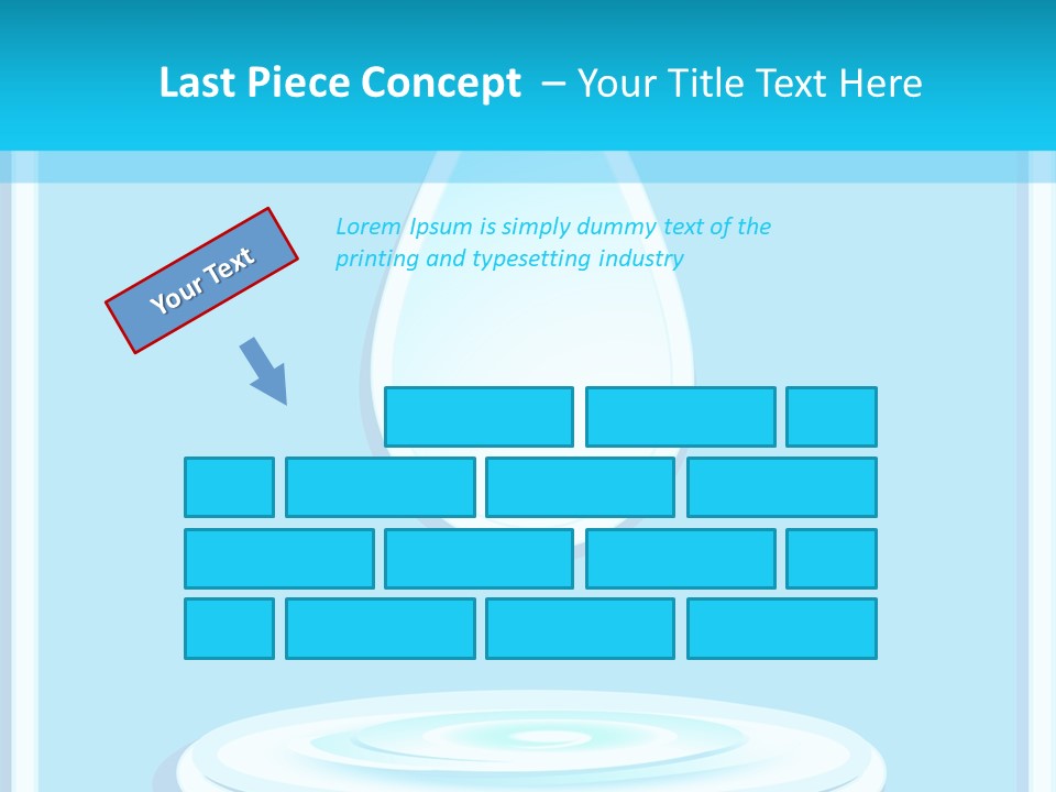 Supply Blob Shipping PowerPoint Template