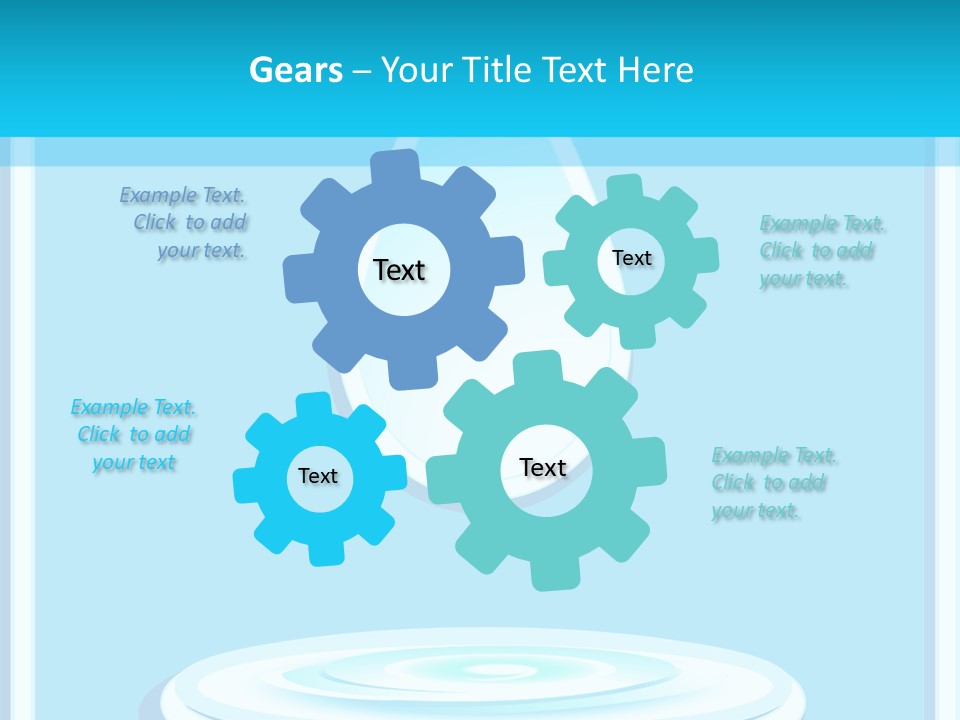 Supply Blob Shipping PowerPoint Template