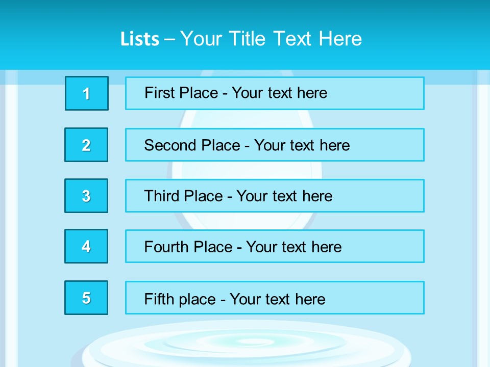 Supply Blob Shipping PowerPoint Template