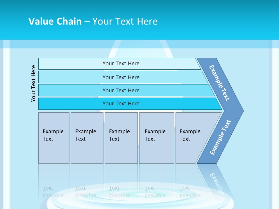 Supply Blob Shipping PowerPoint Template