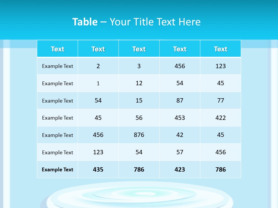 Supply Blob Shipping PowerPoint Template