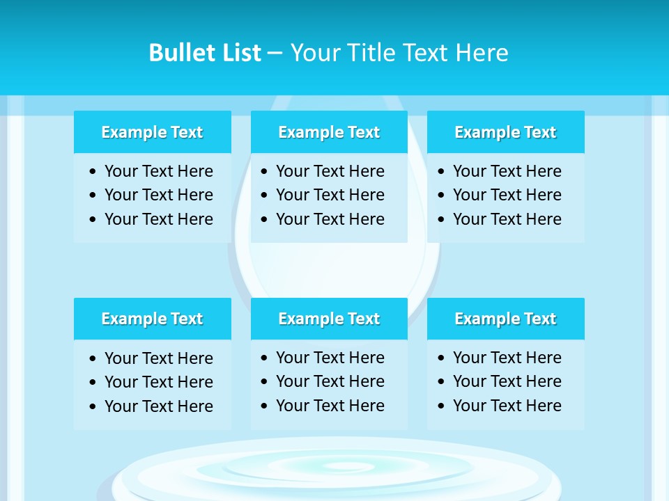 Supply Blob Shipping PowerPoint Template