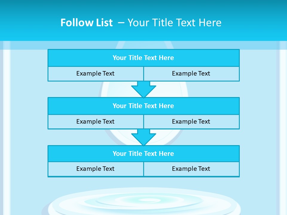 Supply Blob Shipping PowerPoint Template