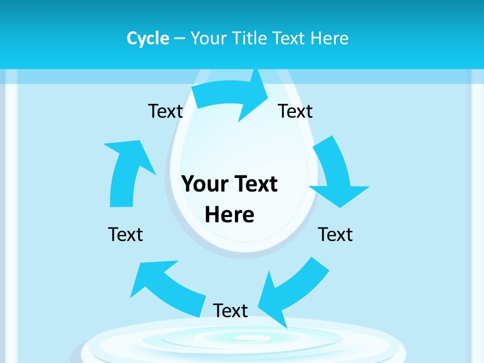 Supply Blob Shipping PowerPoint Template