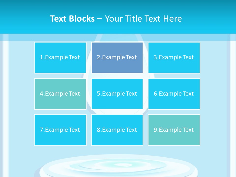 Supply Blob Shipping PowerPoint Template