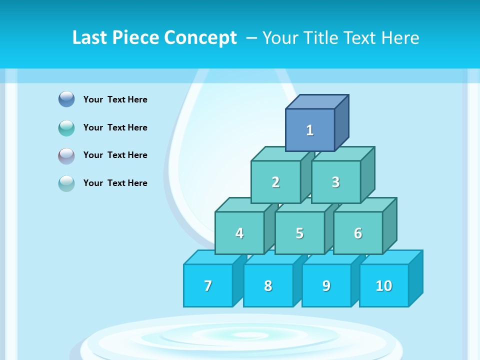 Supply Blob Shipping PowerPoint Template