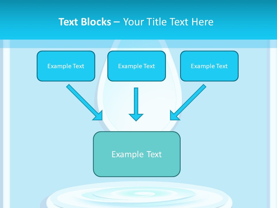 Supply Blob Shipping PowerPoint Template