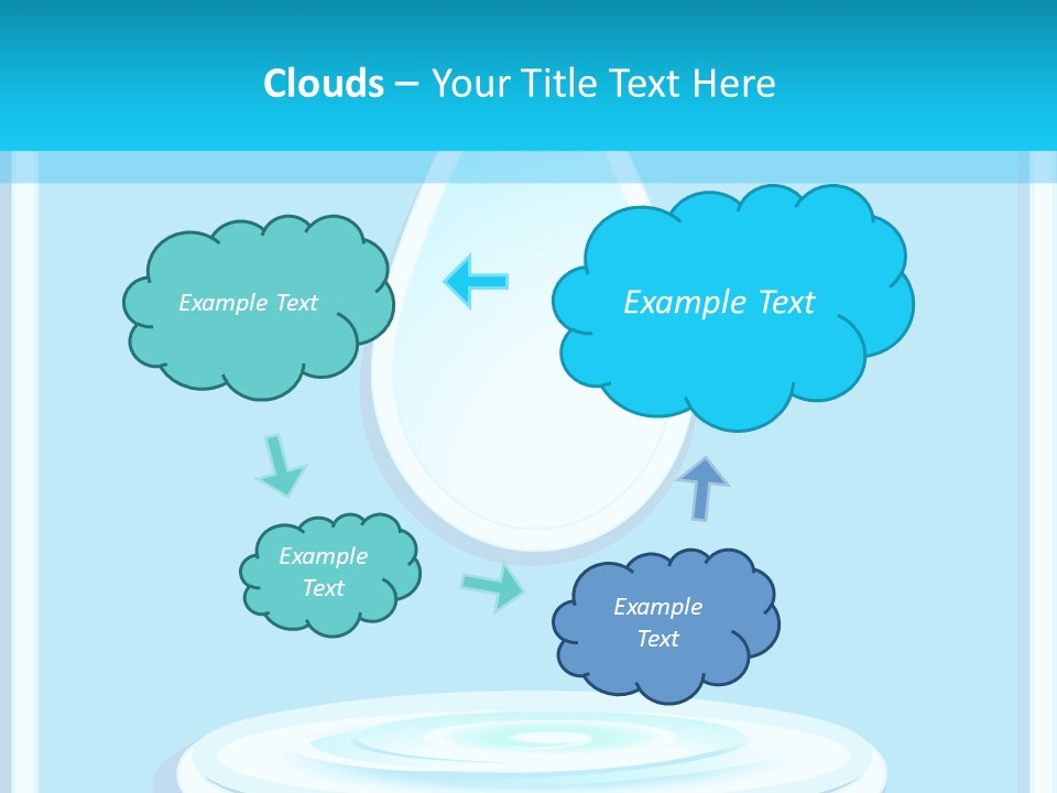 Supply Blob Shipping PowerPoint Template