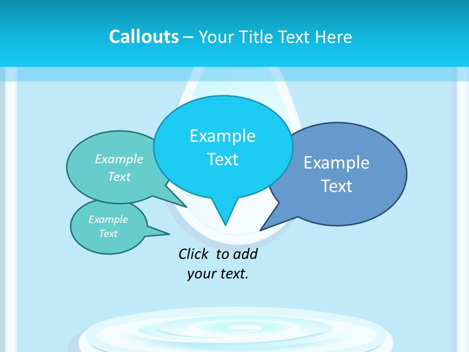Supply Blob Shipping PowerPoint Template