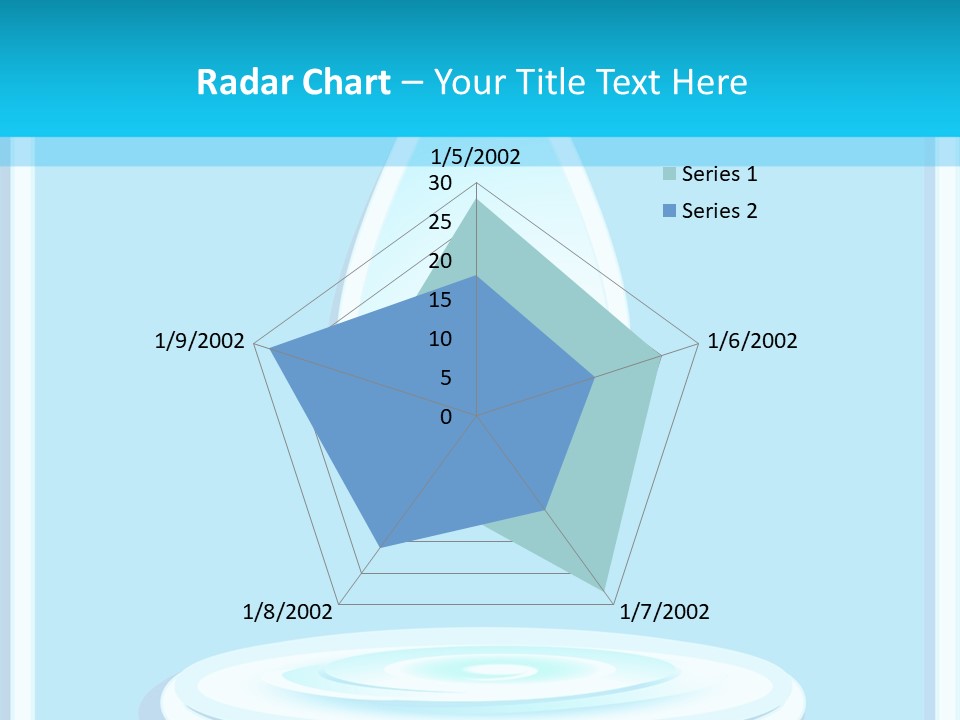 Supply Blob Shipping PowerPoint Template