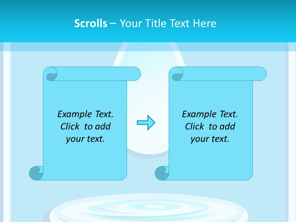 Supply Blob Shipping PowerPoint Template