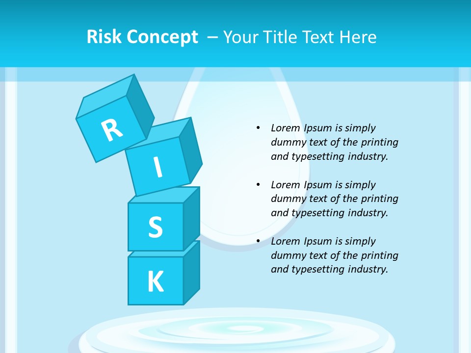 Supply Blob Shipping PowerPoint Template