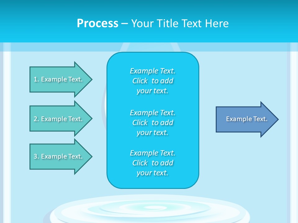Supply Blob Shipping PowerPoint Template