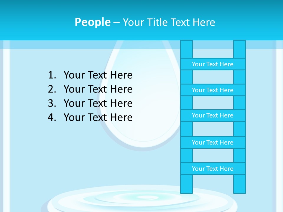Supply Blob Shipping PowerPoint Template