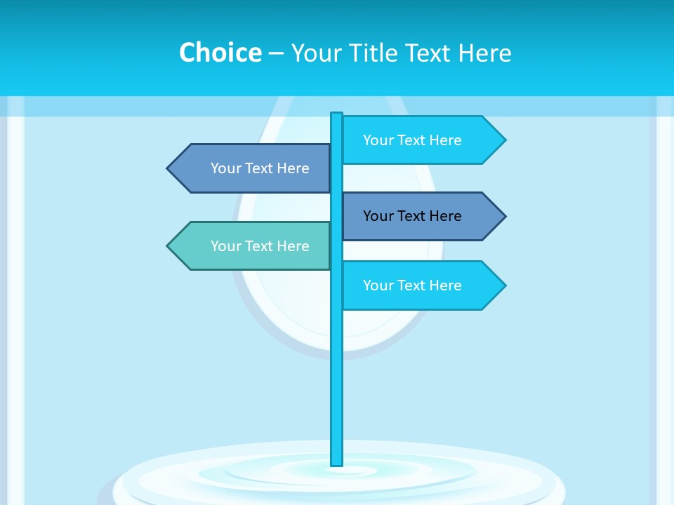 Supply Blob Shipping PowerPoint Template