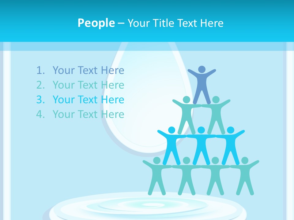 Supply Blob Shipping PowerPoint Template