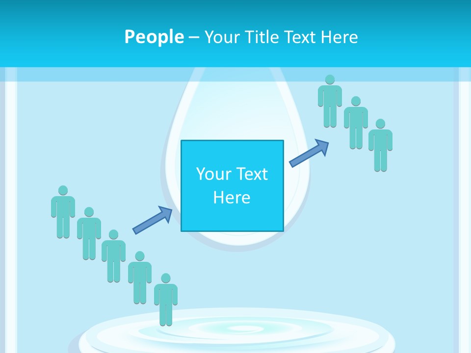 Supply Blob Shipping PowerPoint Template