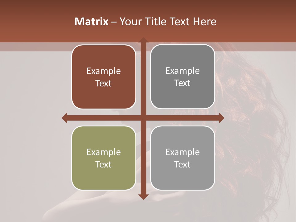 Health Beauty Straight PowerPoint Template