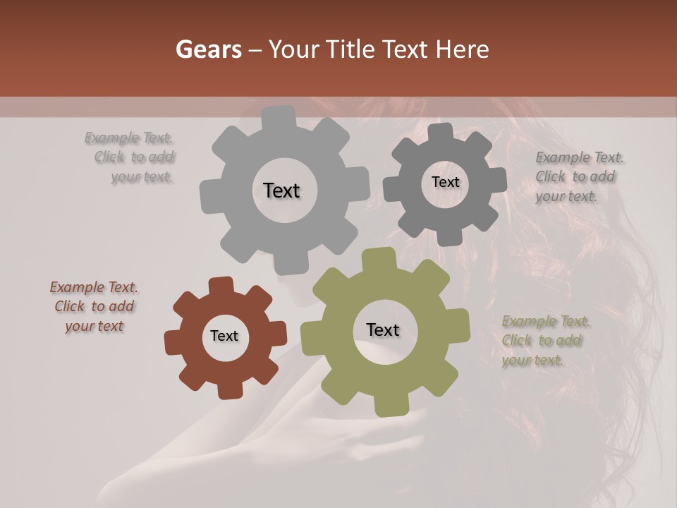 Health Beauty Straight PowerPoint Template