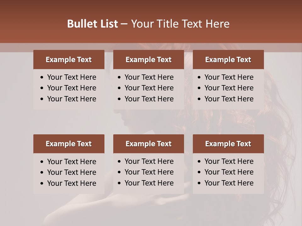 Health Beauty Straight PowerPoint Template