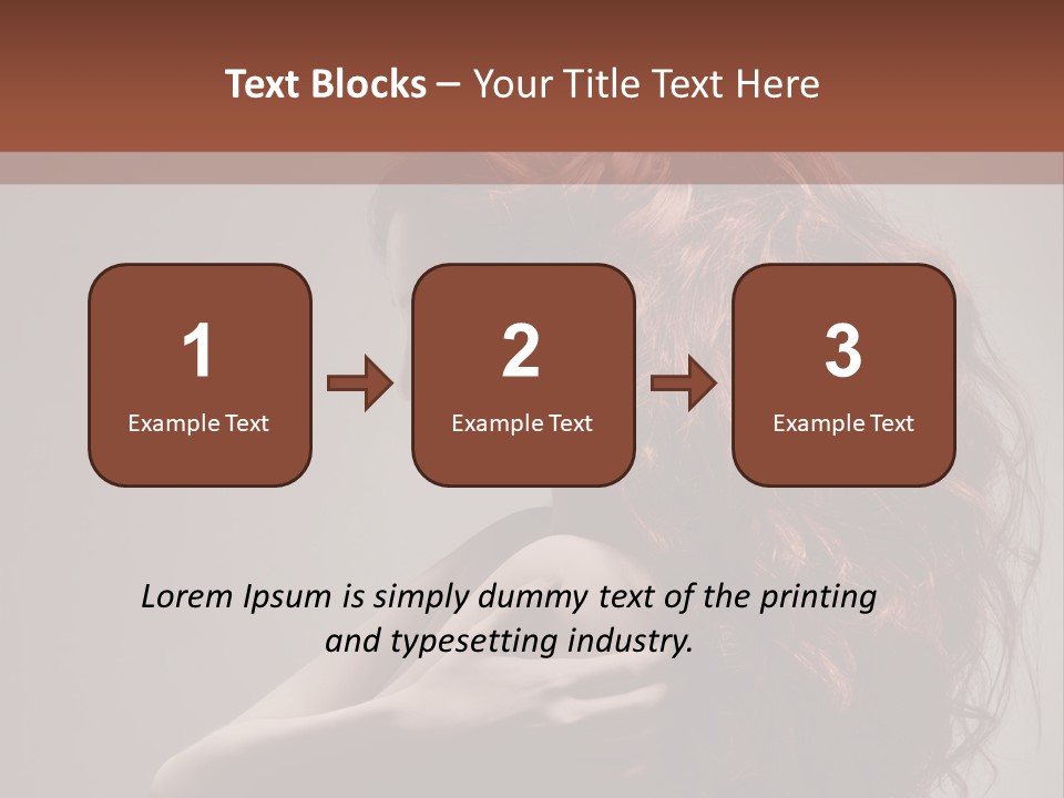 Health Beauty Straight PowerPoint Template