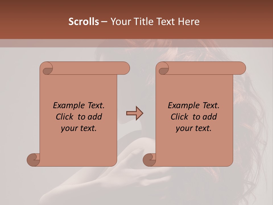 Health Beauty Straight PowerPoint Template
