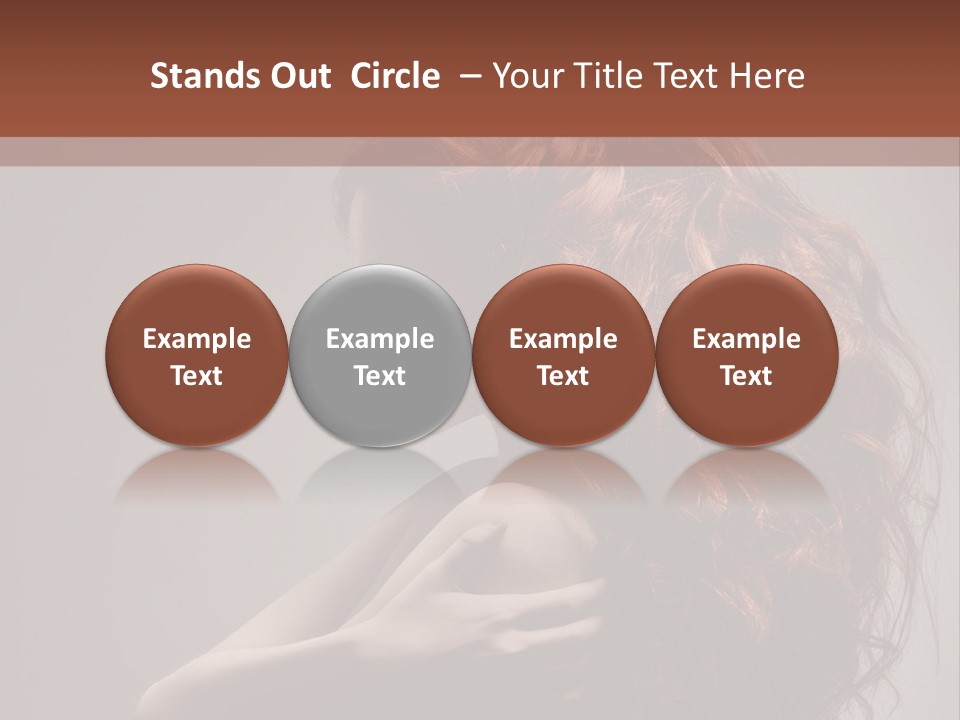 Health Beauty Straight PowerPoint Template