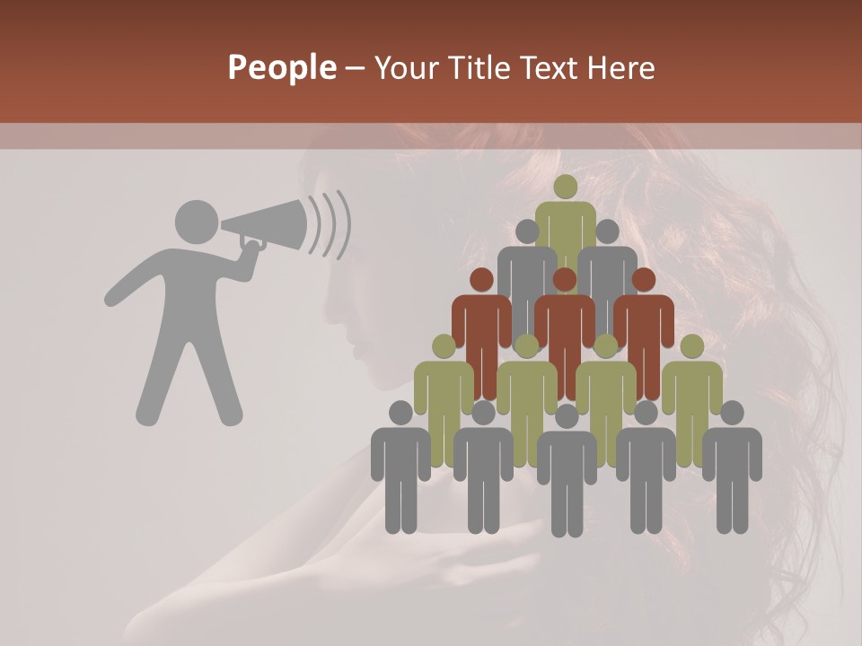 Health Beauty Straight PowerPoint Template