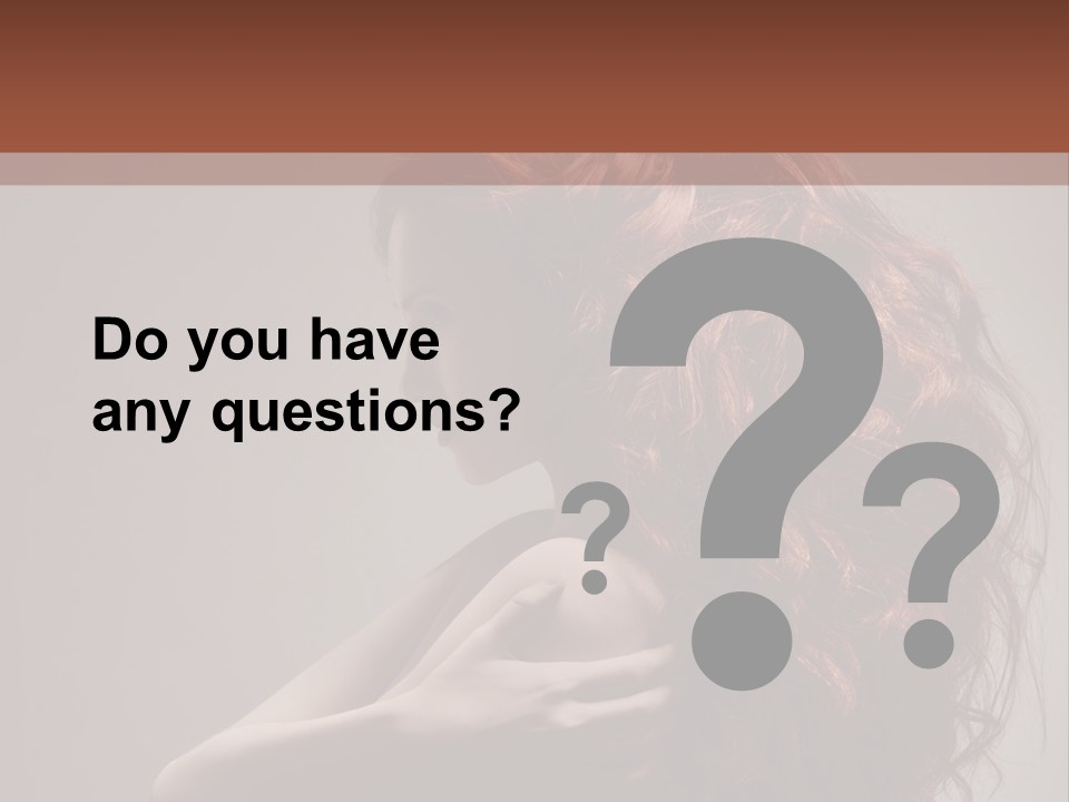 Health Beauty Straight PowerPoint Template