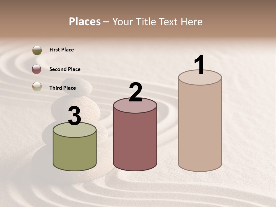 Ripple Spirituality Yellow PowerPoint Template